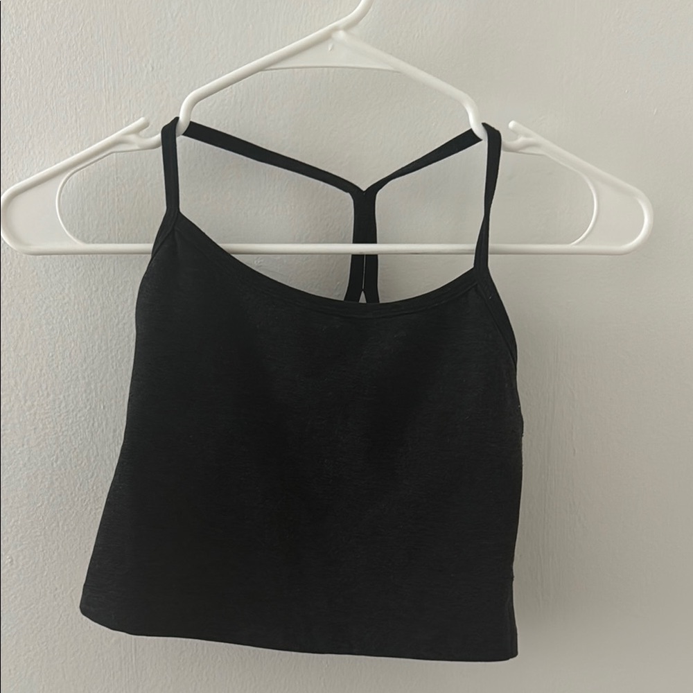 Spacedye Slim Racerback Cropped Tank